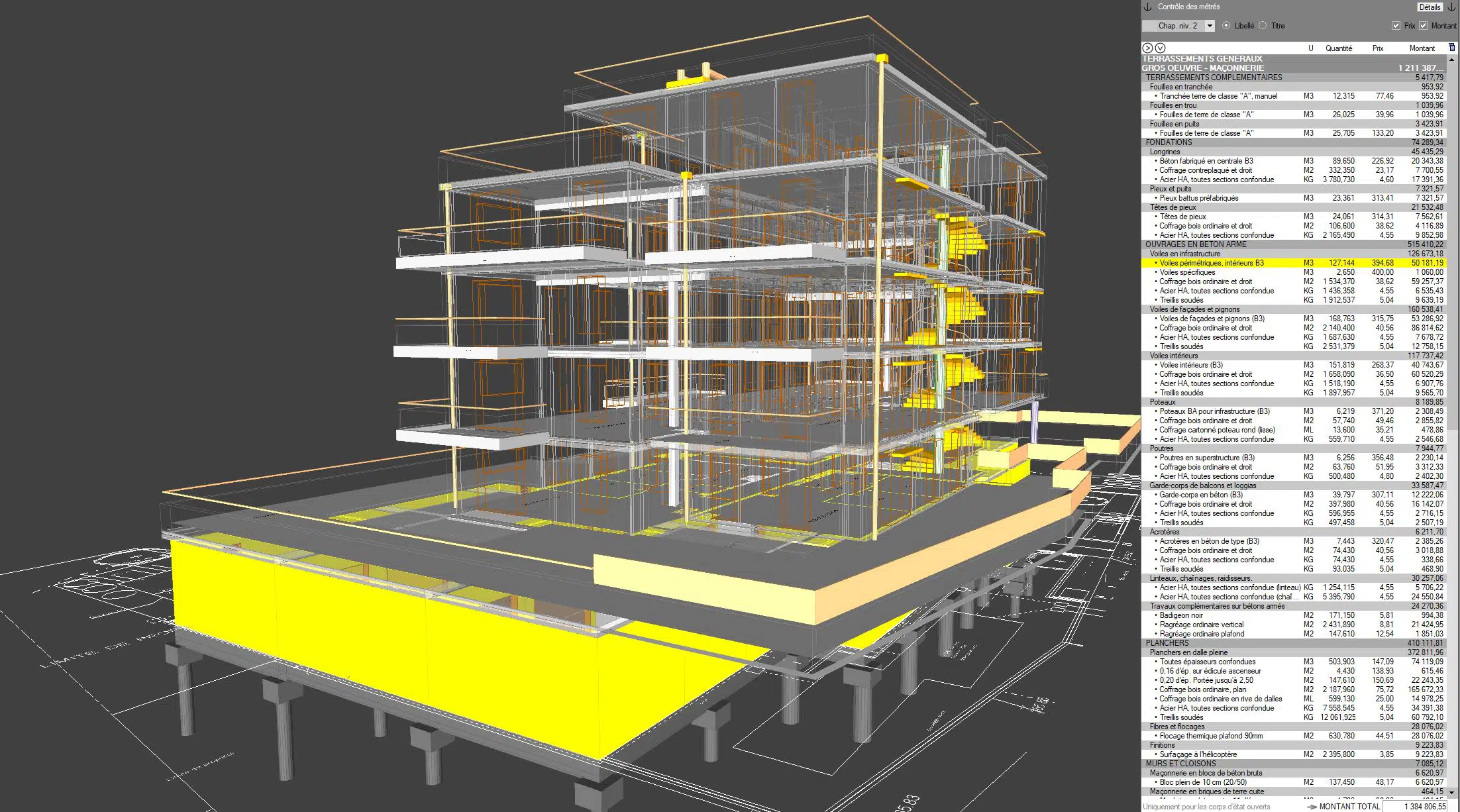 logiciel métré 3D attic+